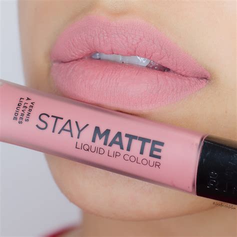 rimmel lip stay matte